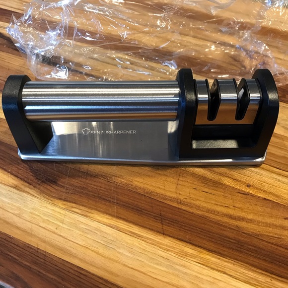 SENZU Sharpener for Knives 2-Stage Diamond Coated Edge System NEW in Box - Picture 3 of 10